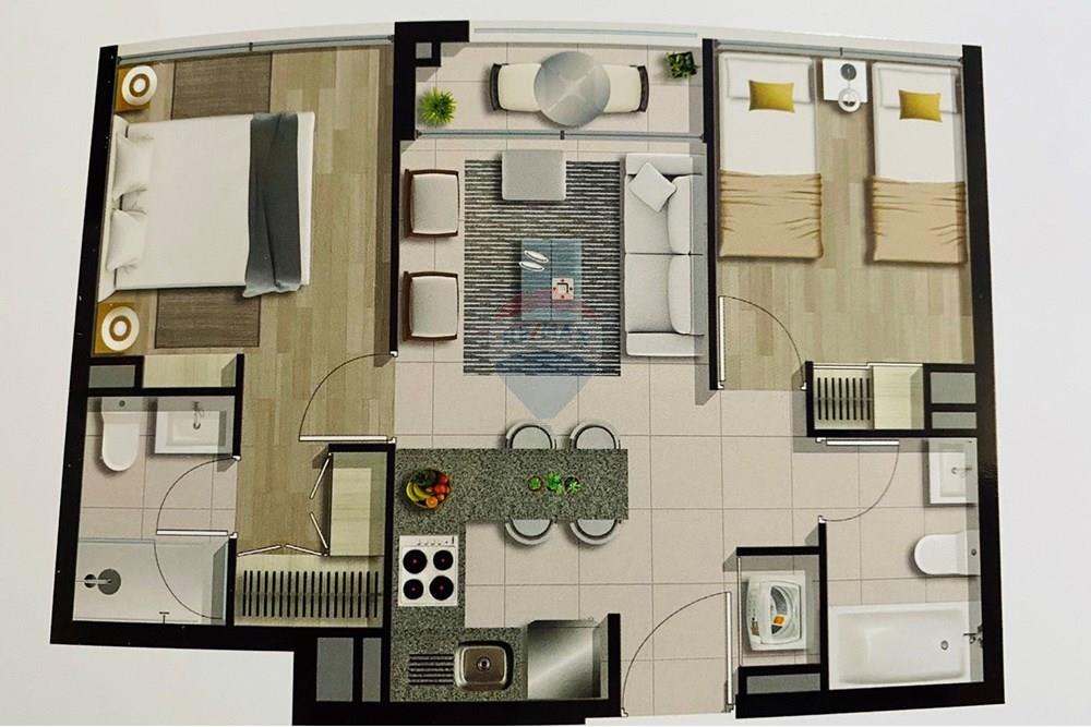 Residential - ਕੌਂਡੋ/ਅਪਾਰਟਮੈਂਟ - San Miguel, Santiago, Metropolitana De Santiago - CL - 8.jpg - 1028076056-83