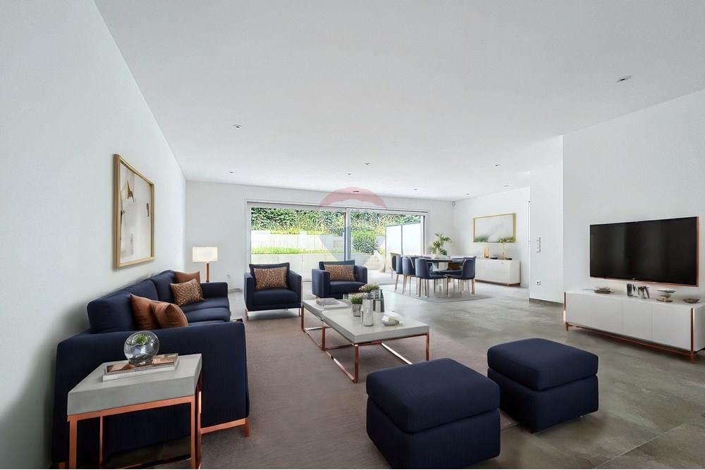 Maison mitoyenne - A vendre - Oetrange - Living.jpeg - 280371001-5