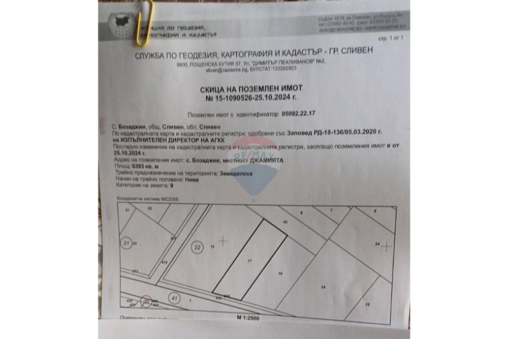 Земеделски имот - За продажба - гр. Сливен, Област Сливен, България - ЗЕМЯ СЛИВЕН 5.jpg - 360291030-33