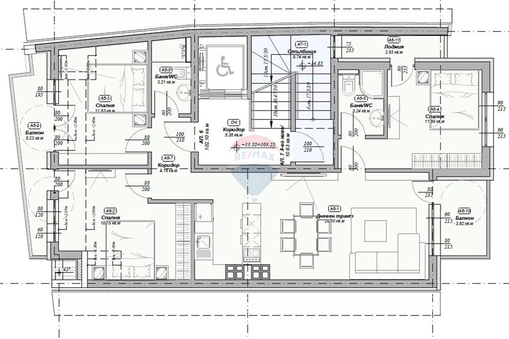 Апартамент - За продажба - гр. Варна, Област Варна, България - aп. 6.jpg - 360481001-630