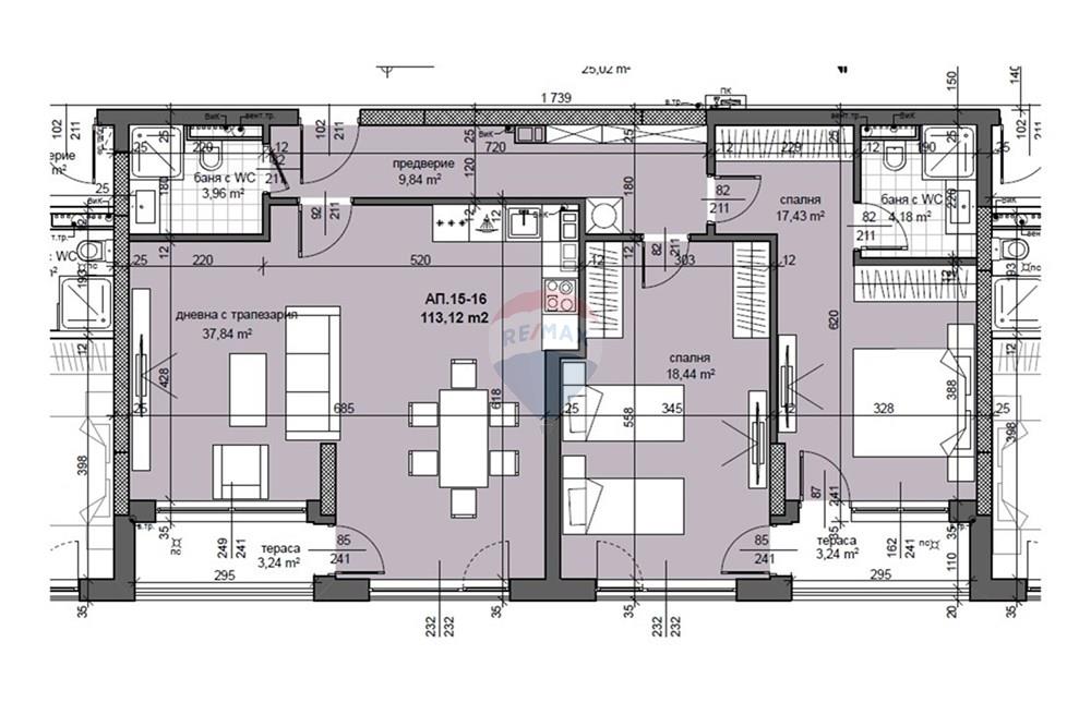 Апартамент - За продажба - гр. Пловдив, Област Пловдив, България - схема.jpg - 360261004-142