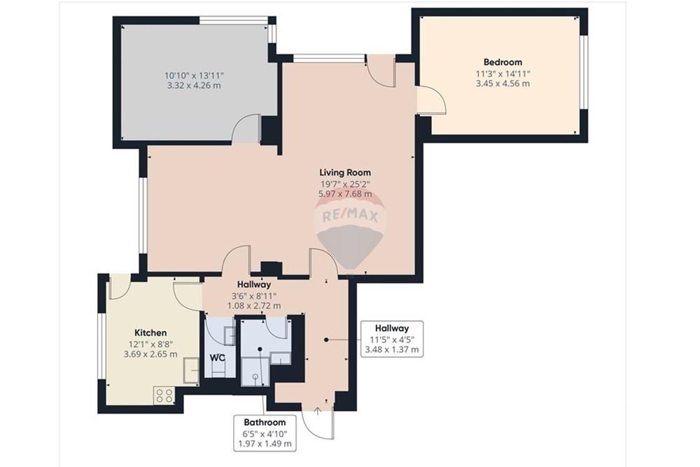 Апартамент - Под наем - гр. София, Област София град, България - План апартамент.jpg - 360351006-52