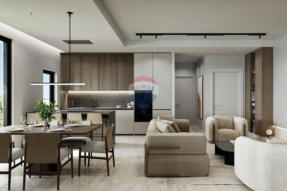 Residential - Condo/Apartment - Agios Athanasios, Limassol - CY - living area kitchen.jpg - 480031148-70