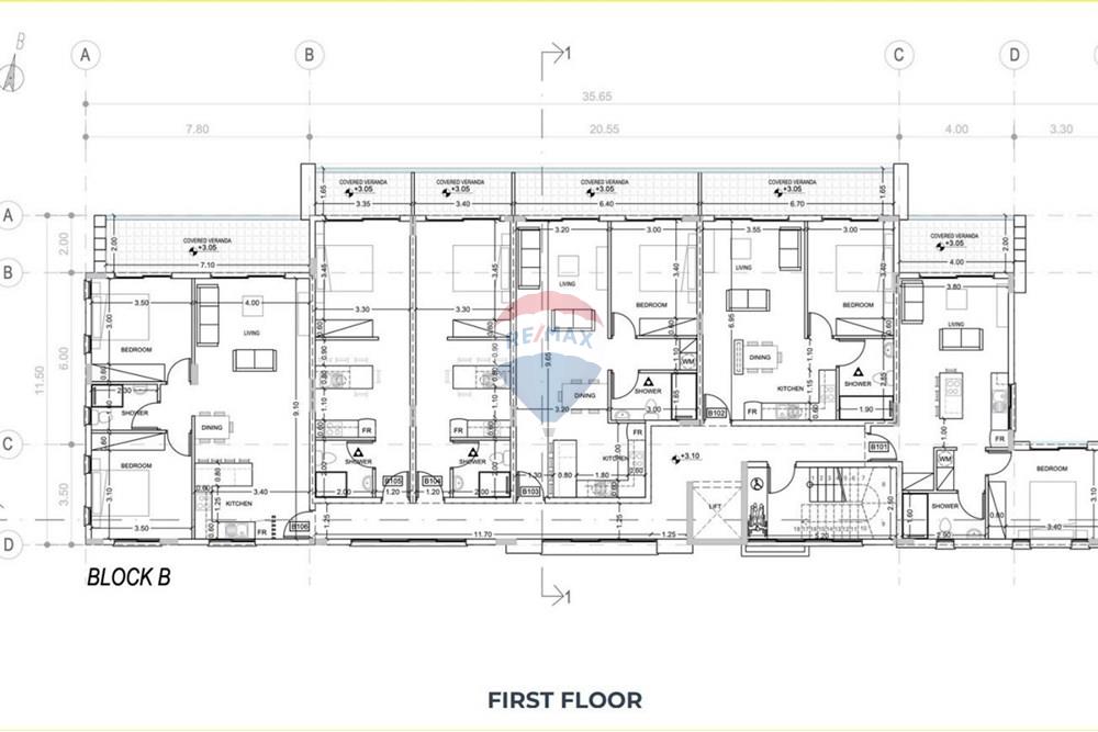 Residential - Condo/Apartment - Chlorakas, Paphos - CY - 1ST FLOOR PLAN.JPG - 480031139-197