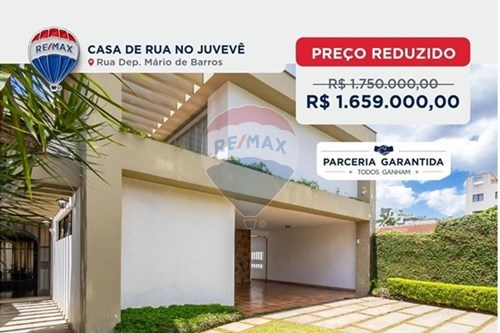 Venda-Casa-Rua Deputado Mário de Barros , 944  - Juvevê , Curitiba , Paraná , 80530-280-560311035-20