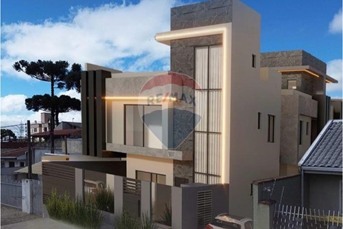 Venda-Sobrado-Rua Luiza Gasola Santi , 57  - novo shopping Flow  - Uberaba , Curitiba , Paraná , 81560-630-560391042-27