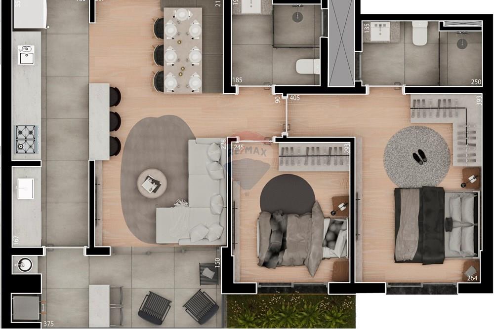 Apartamento - Venda - Curitiba , Paraná - Unidade 2 e 3 Tipo - COTAS jpeg.jpg - 560371060-3