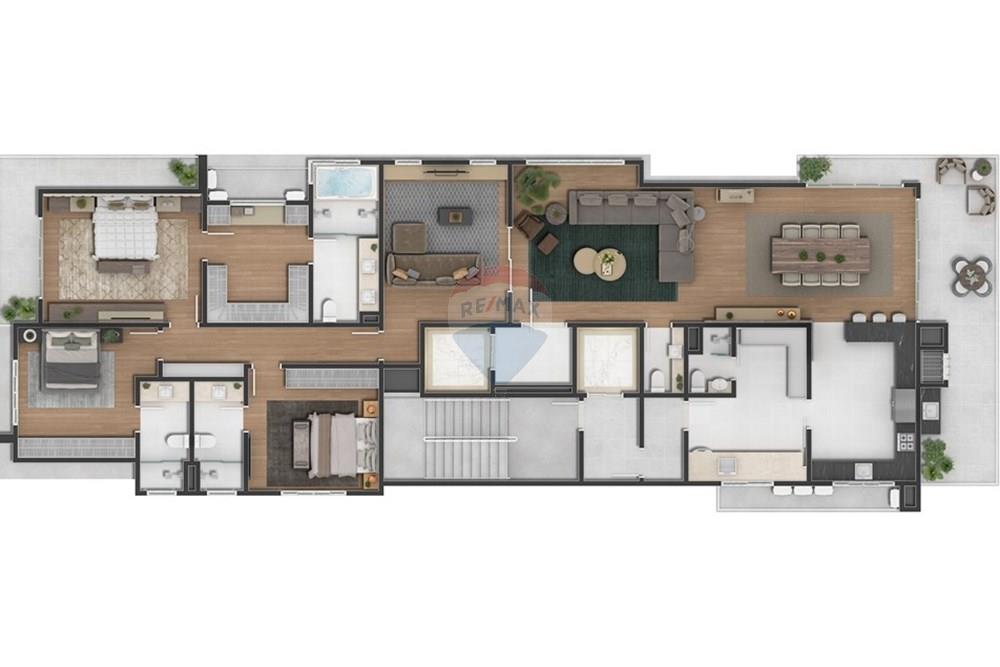 Apartamento - Venda - Porto União , Santa Catarina - FRT_PBH_02_Pvto_tipo_EF.jpg - 560451009-14