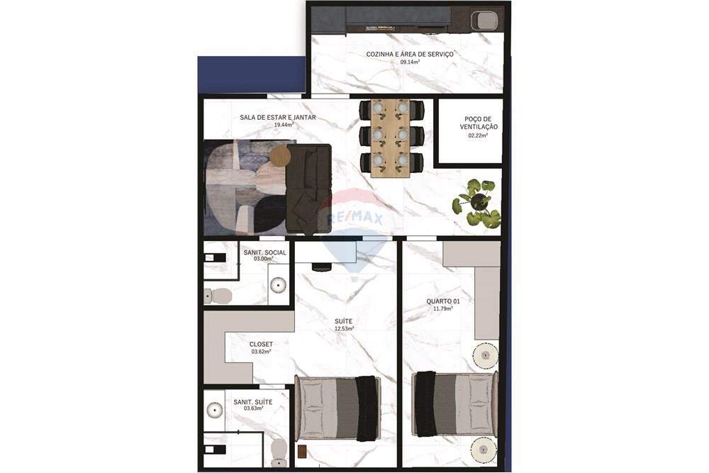 Apartamento - Venda - Santo Antônio de Jesus , Bahia - BOOK - RESIDENCIAL LISBOA-93.jpg - 580341025-81