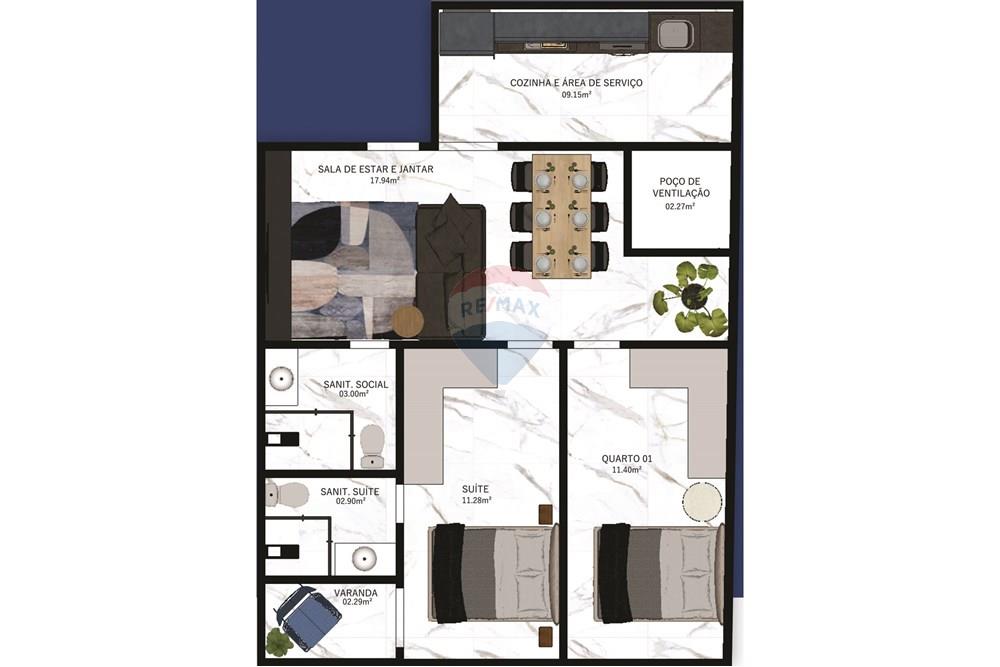 Apartamento - Venda - Santo Antônio de Jesus , Bahia - BOOK - RESIDENCIAL LISBOA-95.jpg - 580341025-81