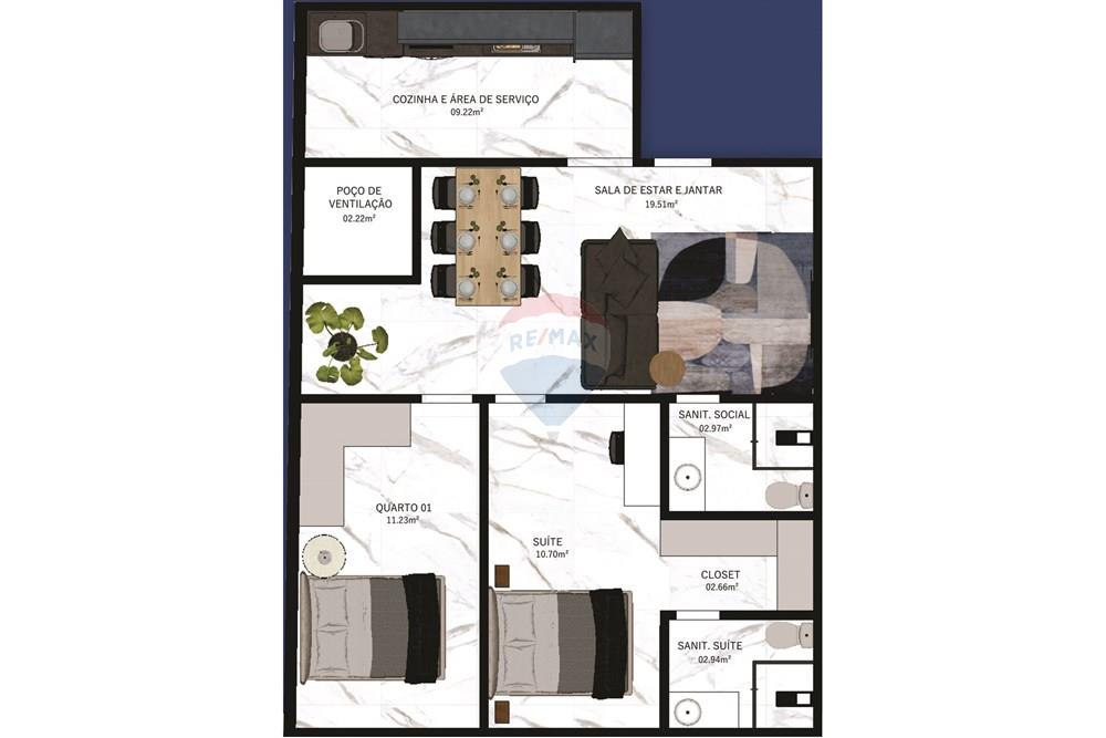 Apartamento - Venda - Santo Antônio de Jesus , Bahia - BOOK - RESIDENCIAL LISBOA-107.jpg - 580341025-81