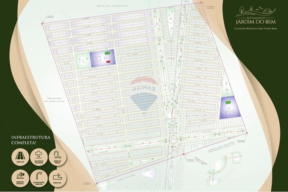 Terreno - Venda - Luís Eduardo Magalhães , Bahia - Mapa- Loteamento Jardim do Bem.jpeg - 580791001-105