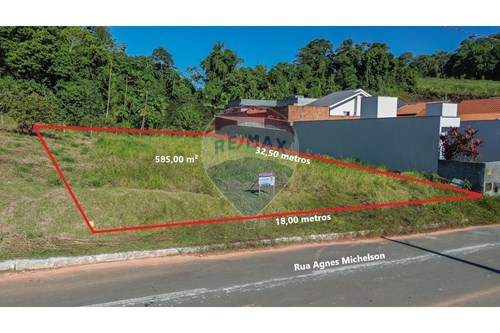 Venda-Terreno-Rua Agnes Michelson , 215  - Arapongas , Indaial , Santa Catarina , 89083730-590211017-146