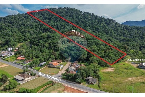 Venda-Terreno-Rua tiroleses , 898  - Das Capitais , Timbó , Santa Catarina , 89120-000-590211046-8