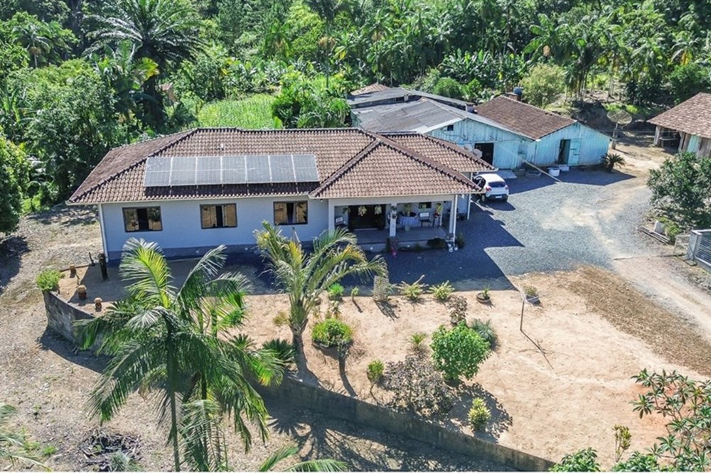Encantador Sítio à Venda na Rua Hermann Lieckfeld, Testo Alto - Pomerode - foto 1
