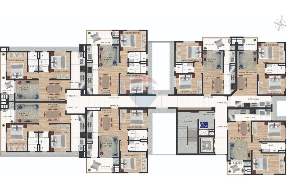 Apartamento à venda com 2 quartos, 69m² - Foto 12