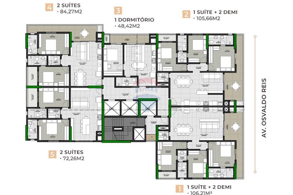 Apartamento - Venda - Itajaí , Santa Catarina - Metropolitan_PlantaTipo.jpg - 590321047-6