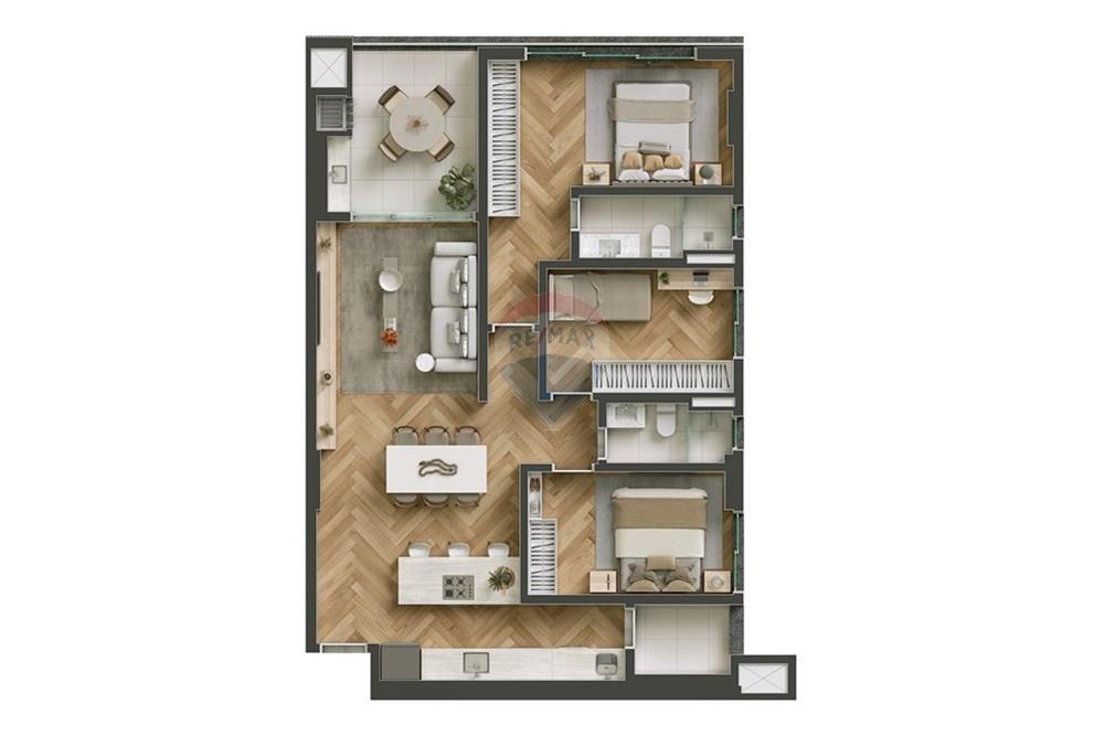 Apartamento - Venda - Joinville , Santa Catarina - INVBE_42_Apto_A_01_HIGH.jpeg - 590501001-87