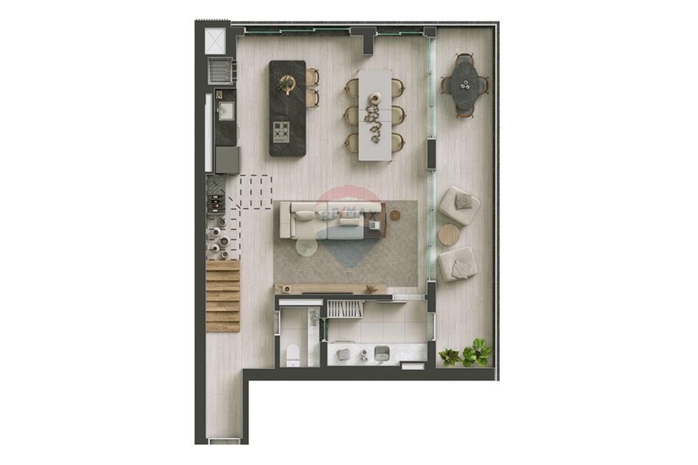 Apartamento - Venda - Joinville , Santa Catarina - INVBE_34_Apto_B_01_Inferior_HIGH.jpeg - 590501001-85