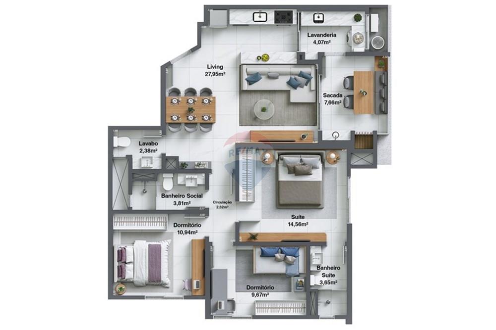 Apartamento - Venda - Criciúma , Santa Catarina - APTO 01.jpg - 590311026-11