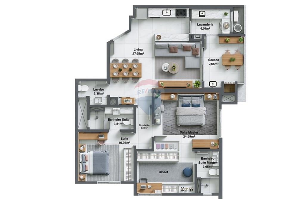 Apartamento - Venda - Criciúma , Santa Catarina - APTO 01 - SUITE.jpg - 590311026-11