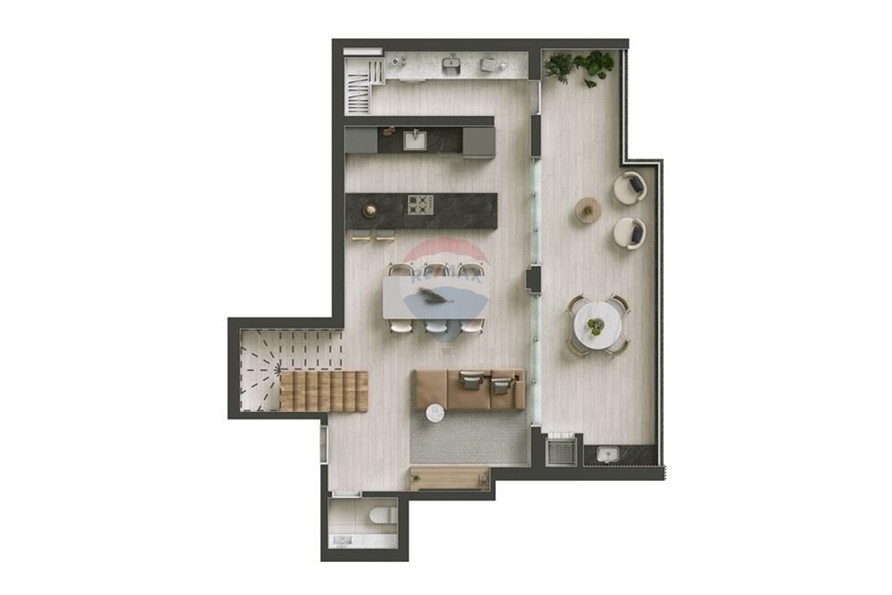 Apartamento - Venda - Joinville , Santa Catarina - INVBE_38_Apto_B_05_Inferior_HIGH.jpeg - 590501001-85