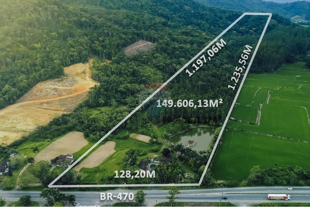 Terreno industrial com frente para a BR-470 - foto 1
