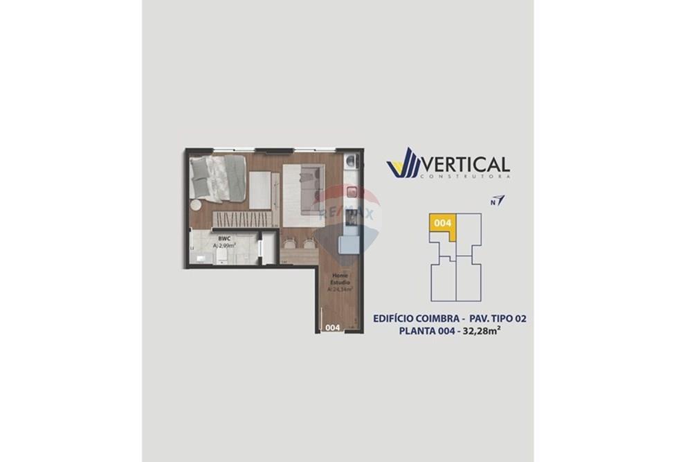 Apartamento à venda com 2 quartos, 32m² - Foto 17