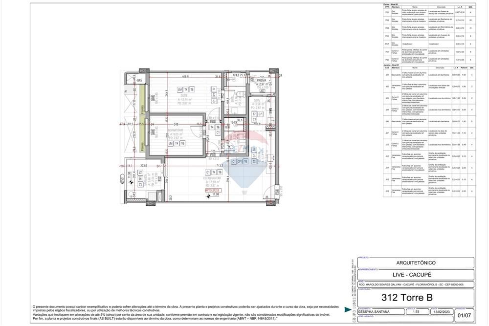 Apartamento - Venda - Florianópolis , Santa Catarina - 312 B planta.jpg - 590431007-12