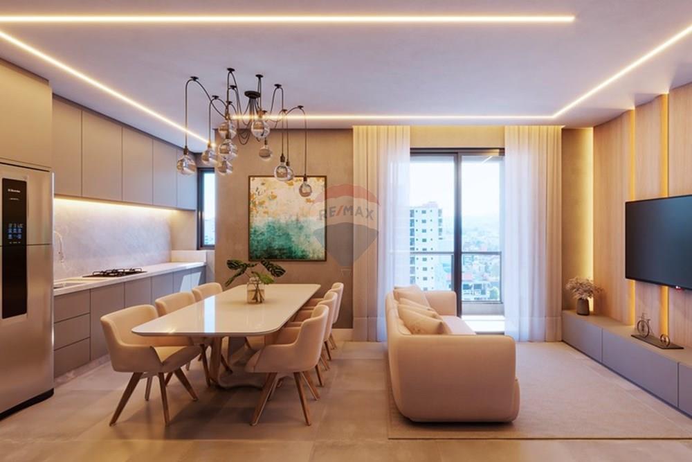 Apartamento - Venda - Lages , Santa Catarina - Apto 05 - Living.jpg - 590071002-301