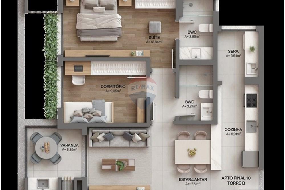 Apartamento - Venda - Florianópolis , Santa Catarina - TEXTOS_KOTA_LU_LC_TORRE B_APTO_FINAL_10.jpg - 590431007-4