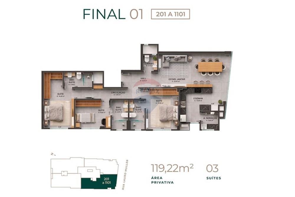 Apartamento - Venda - Criciúma , Santa Catarina - Post-Portal-de-Corretor-Allure-09.jpg - 590311026-10
