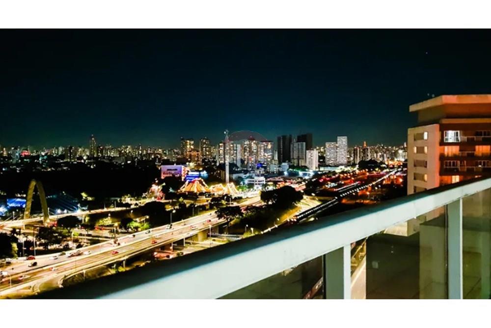 Apartamento - Venda - São Paulo , São Paulo - 3 VISTA NOTURNA DA VARANDA.jpg - 601971014-180