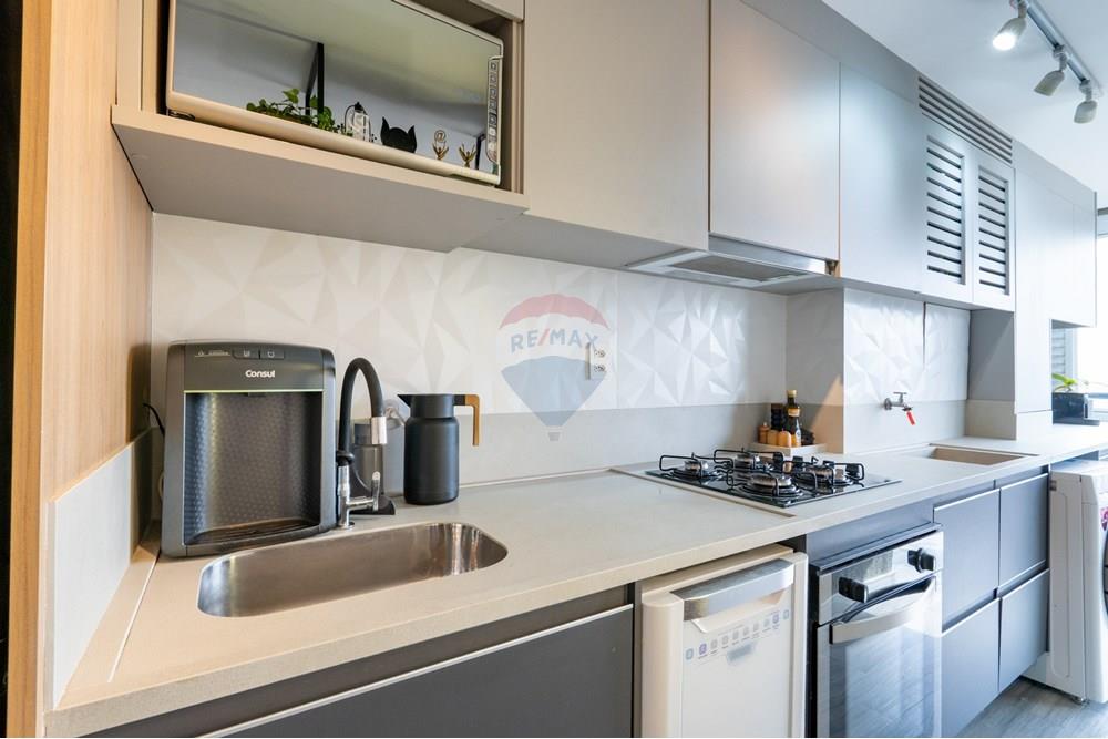 Apartamento - Venda - São Paulo , São Paulo - Vende Apto Vila Mariana Ensolarado andar Alto Rua Gaspar Lourenço 47m2 metro Ana Rosa31.jpg - 601241006-51