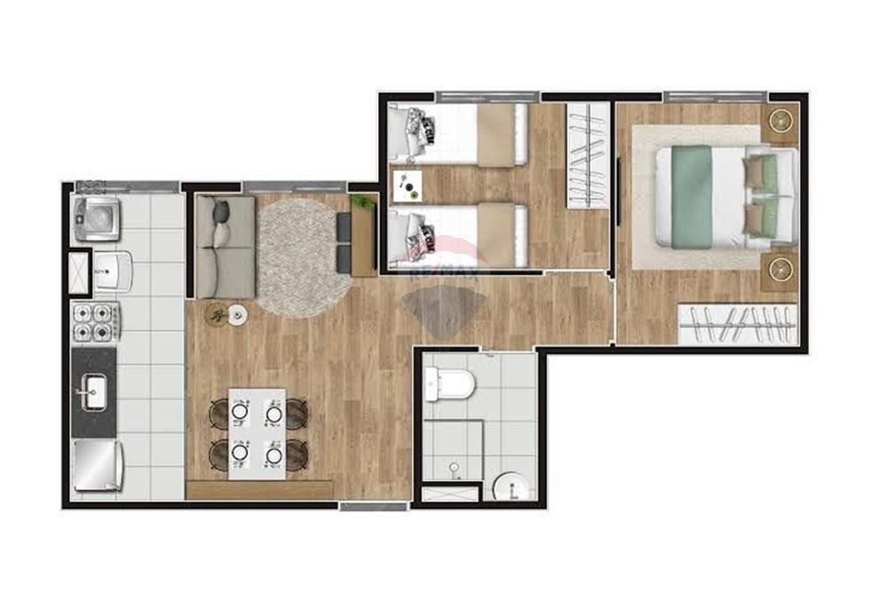 Apartamento - Venda - São Paulo , São Paulo - Planta 2.jpg - 602181003-65