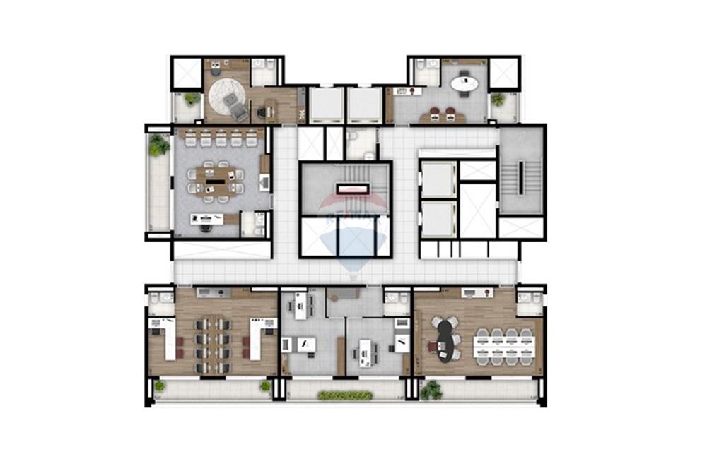 Cj. Comercial/ Sala - Alugar - São Paulo , São Paulo - projeto-sala.jpeg - 602101048-8