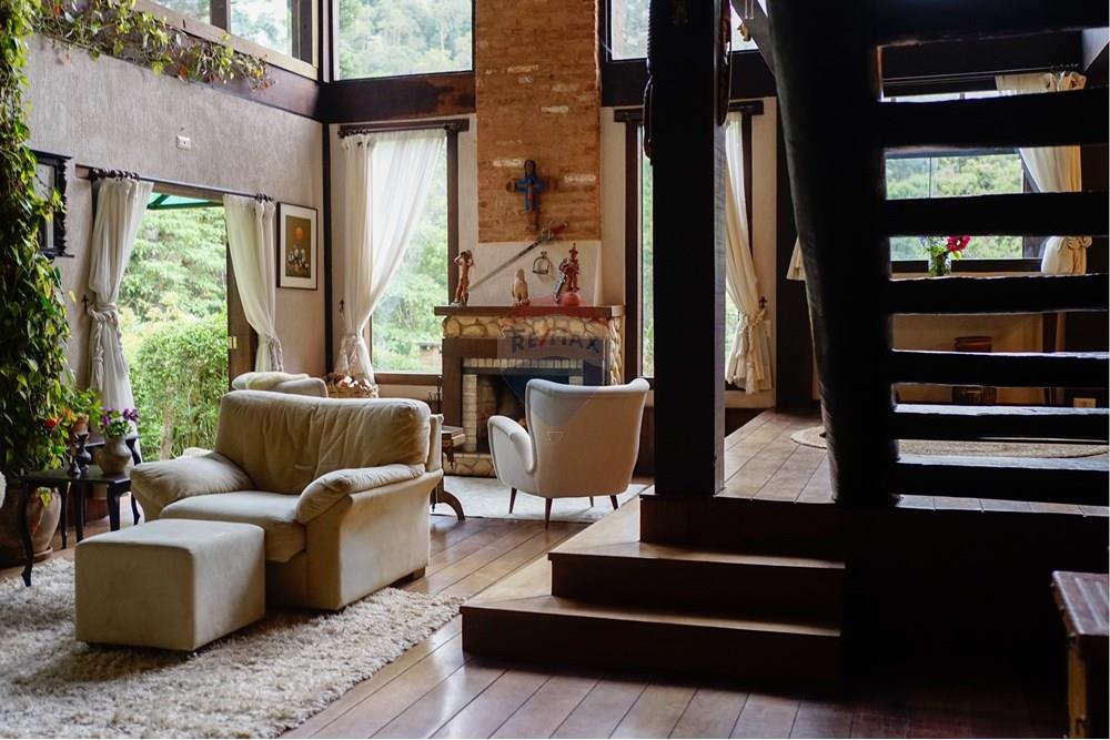 Casa de Condomínio - Venda - Campos do Jordão , São Paulo - sala vista 2.jpg - 602271001-12