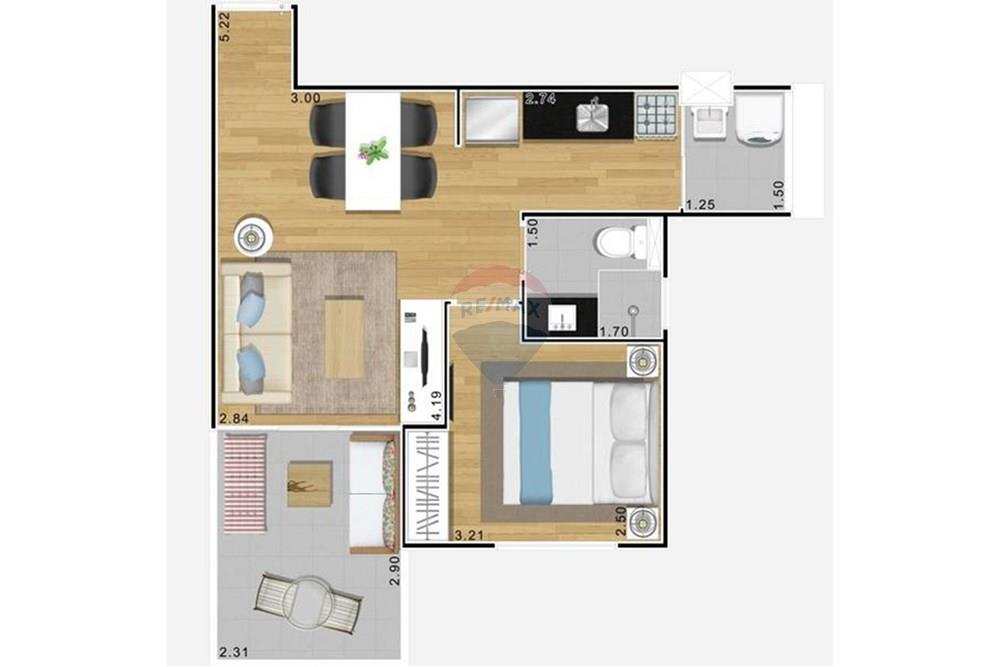 Apartamento - Venda - São Paulo , São Paulo - planta.jpg - 601131015-74