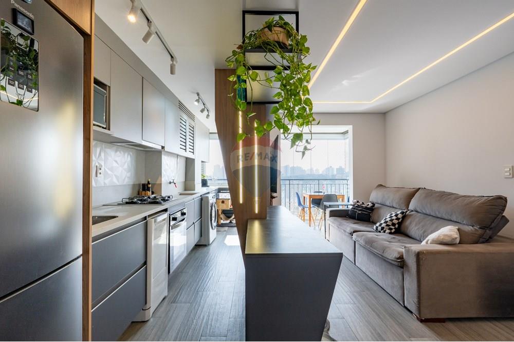 Apartamento - Venda - São Paulo , São Paulo - Vende Apto Vila Mariana Ensolarado andar Alto Rua Gaspar Lourenço 47m2 metro Ana Rosa14.jpg - 601241006-51