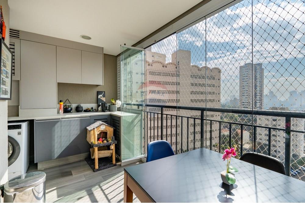 Apartamento - Venda - São Paulo , São Paulo - Vende Apto Vila Mariana Ensolarado andar Alto Rua Gaspar Lourenço 47m2 metro Ana Rosa18.jpg - 601241006-51