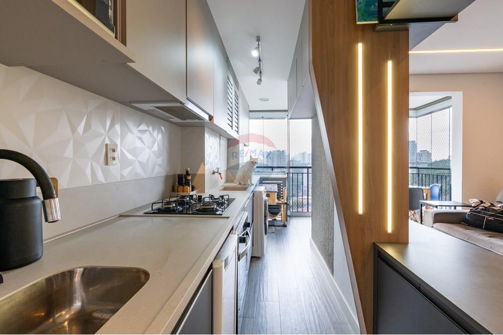 Apartamento - Venda - São Paulo , São Paulo - Vende Apto Vila Mariana Ensolarado andar Alto Rua Gaspar Lourenço 47m2 metro Ana Rosa28.jpg - 601241006-51