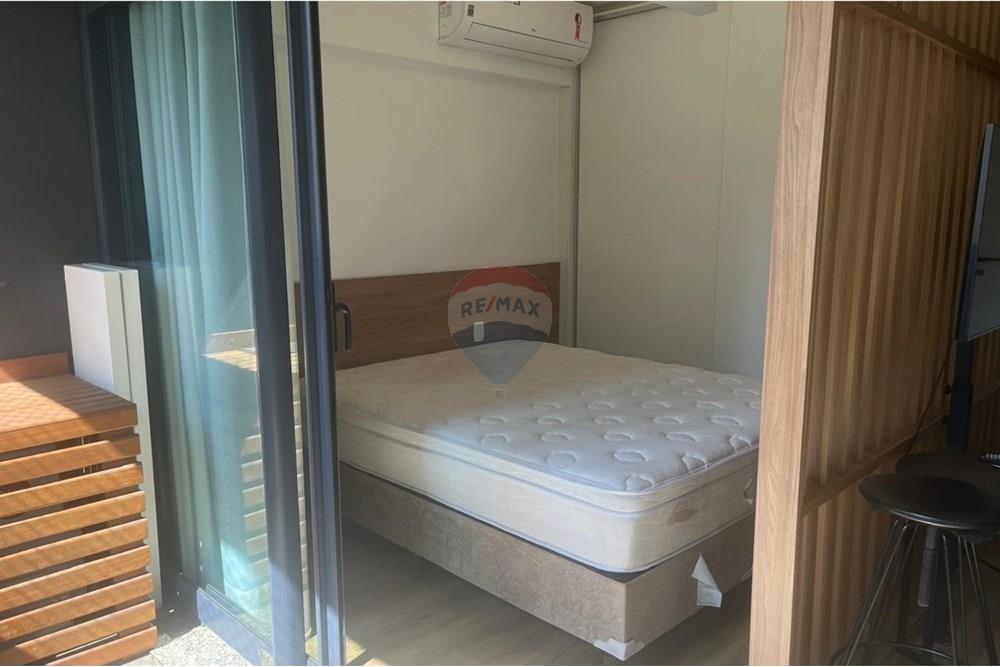Studio - Alugar - São Paulo , São Paulo - Quarto cama de casal.jpg - 602221029-2