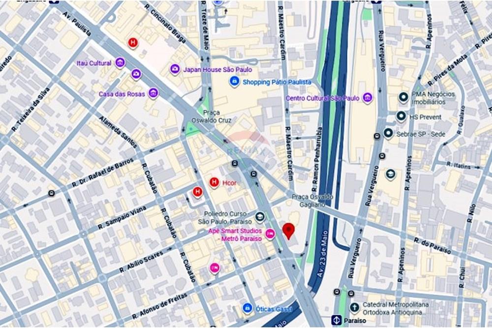 Cj. Comercial/ Sala - Alugar - São Paulo , São Paulo - 26 mapa bc.jpg - 601361040-154