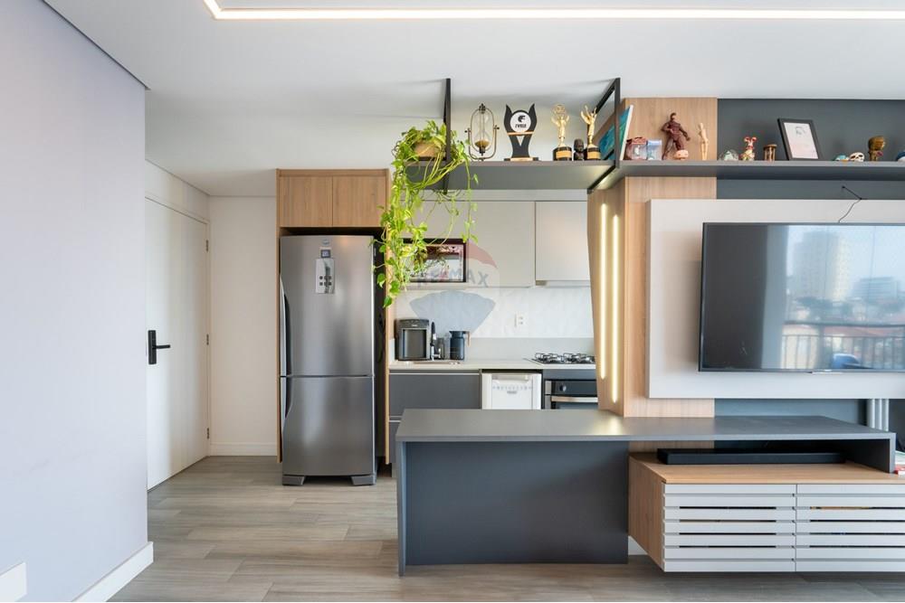 Apartamento - Venda - São Paulo , São Paulo - Vende Apto Vila Mariana Ensolarado andar Alto Rua Gaspar Lourenço 47m2 metro Ana Rosa12.jpg - 601241006-51