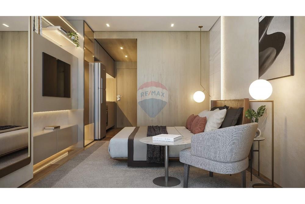 Studio - Venda - São Paulo , São Paulo - Esquina_Jardyn_Apartamento_Jardim_Paulista_Interna_Studio_Residencial_de_26_m.jpg - Quarto de família - 601251009-49