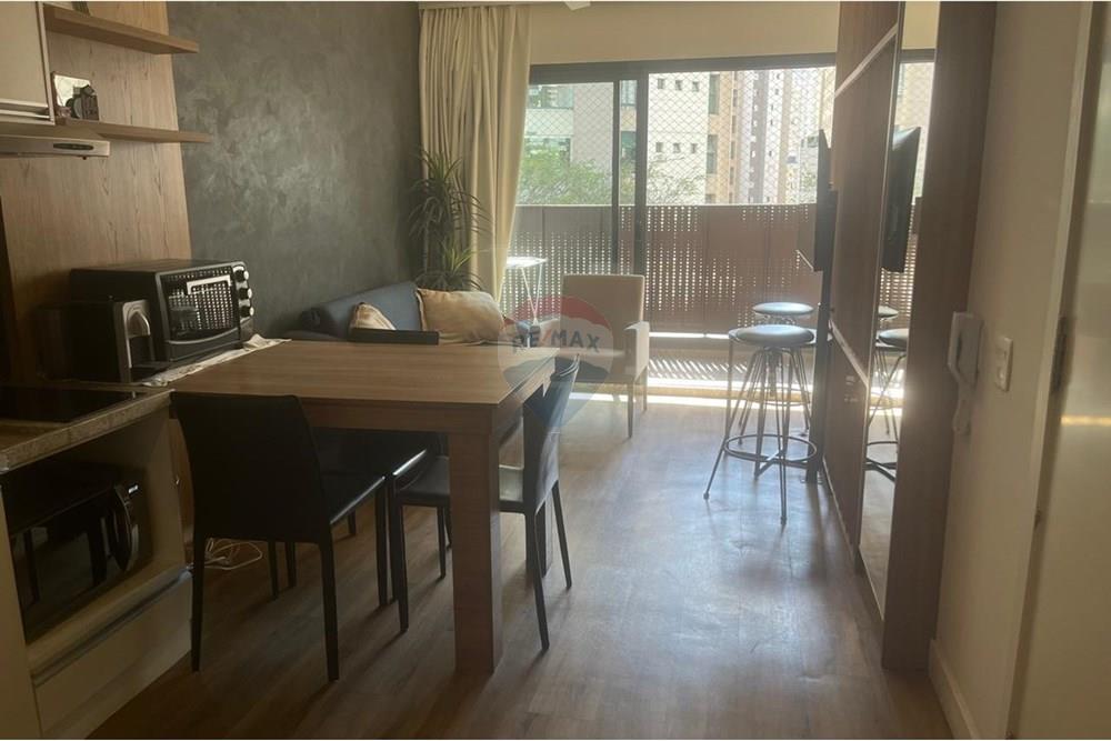 Studio - Alugar - São Paulo , São Paulo - àrea sala e cozinha.jpg - 602221029-2