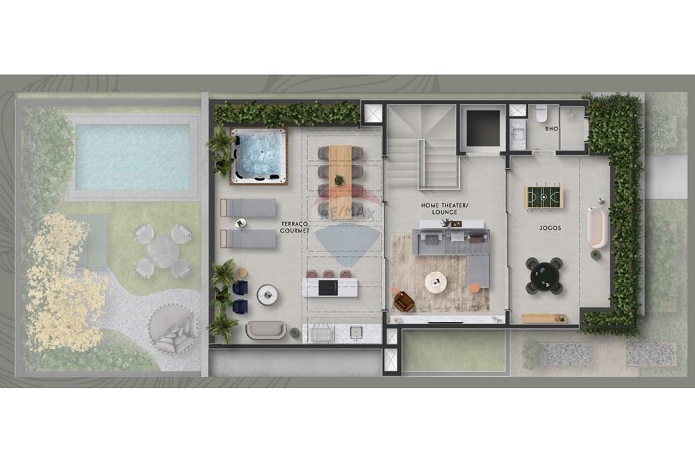 Casa de Condomínio - Venda - São Paulo , São Paulo - Sugestão de decoração do rooftop.jpg - 601971014-206