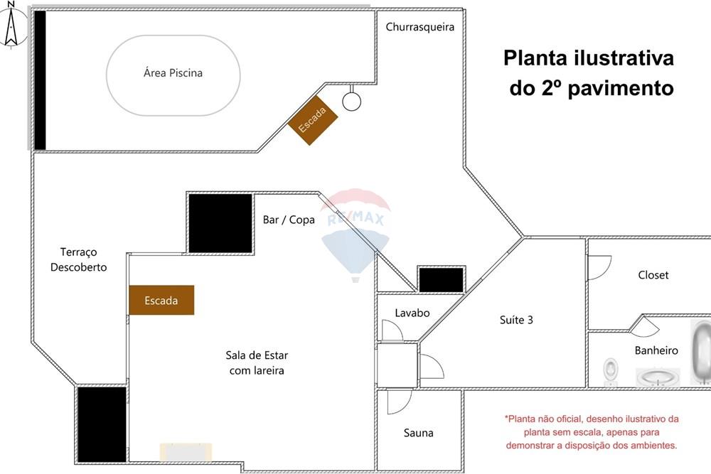 Cobertura - Venda - São Paulo , São Paulo - planta baixa ilustrativa 2 pavimento.jpg - 602141019-29