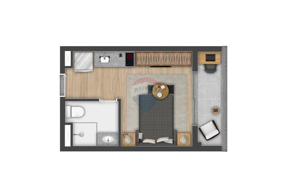 Apartamento à venda com 1 quarto, 24m² - Foto 20