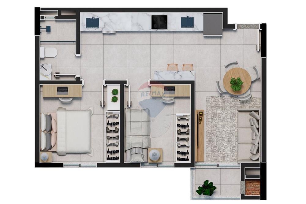 Apartamento - Venda - Passo Fundo , Rio Grande do Sul - Apartamento 1 e 2 dormitórios16.jpg - 610271050-90